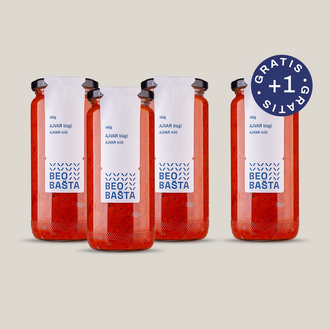 Blagi ajvar 3+1 GRATIS